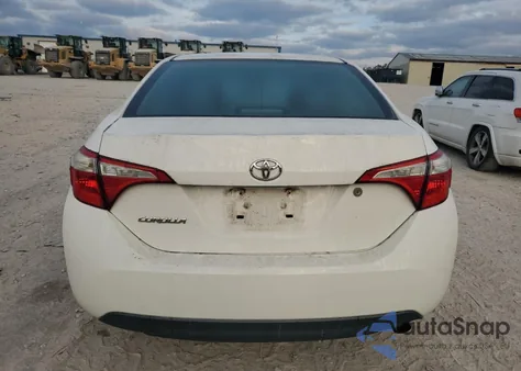 2016 Toyota Corolla L z USA, uszkodzony, nr VIN 5YFBURHE4GP392238